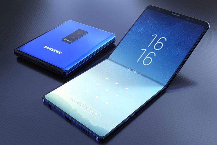 Складной смартфон Samsung