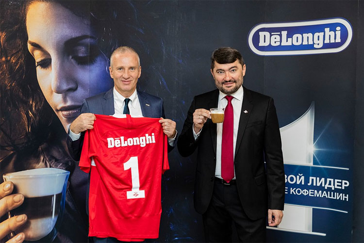 «Спартак» и итальянская компания De’Longhi объявили о начале партнерских отношений. 