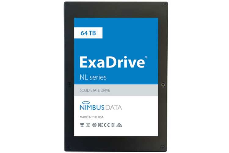 SSD-накопитель ExaDrive NL емкостью 64 ТБ