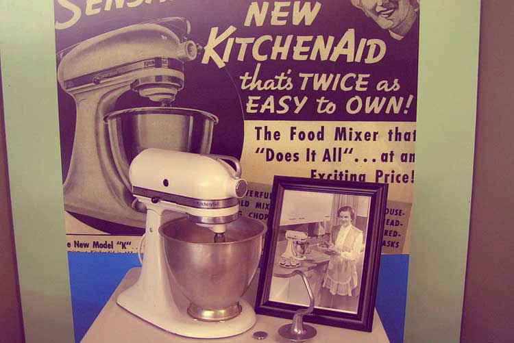 Стационарный миксер KitchenAid, модель «K»