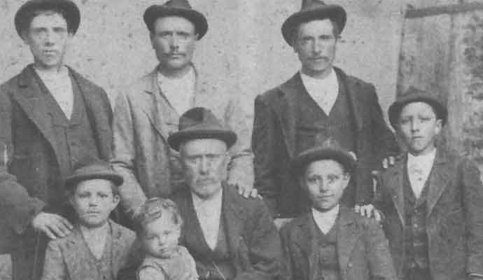 Семья Бугатти в 1898 году