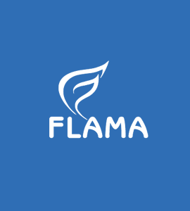 Логотип FLAMA