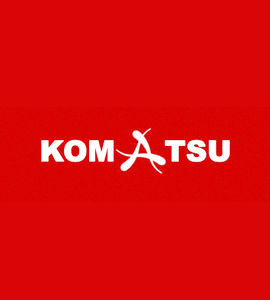 Логотип Komatsu