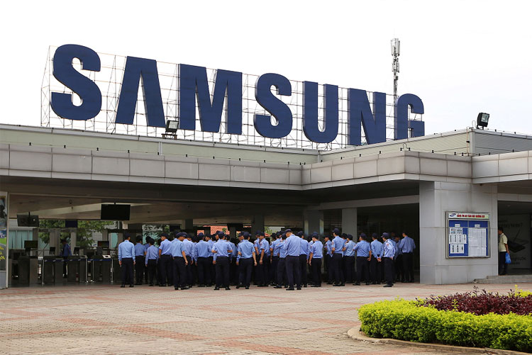 Завод Samsung Electronics во Вьетнаме