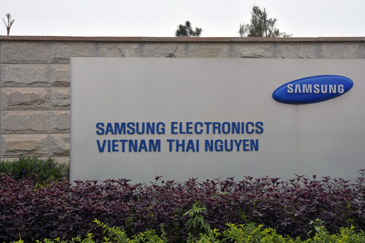 Завод в провинции Тхайнгуен по производству смартфонов и планшетов Samsung