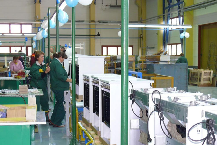 Производство плит на Чайковском филиале АО «Газпром бытовые системы»
