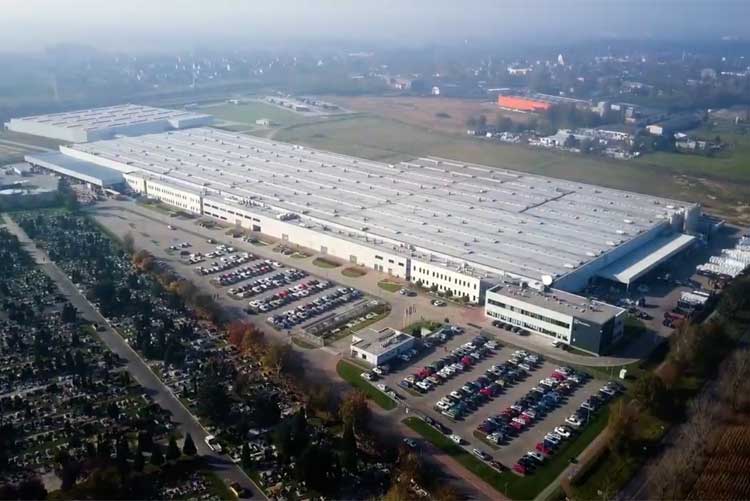 Завод стиральных машин Electrolux в Олаве