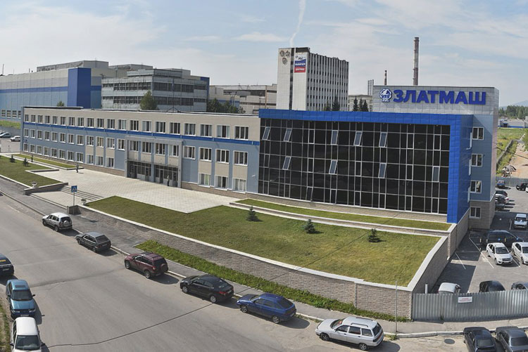 Завод «Златмаш» в Златоусте