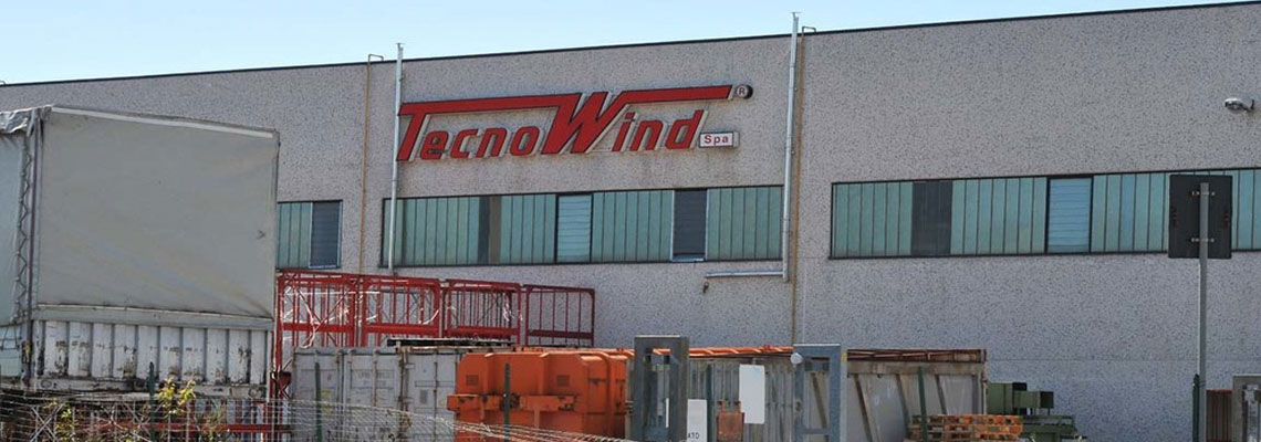 Завод Tecnowind S.p.A. в Италии